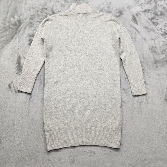 The Prairie by Rachel Ashwell Sweater Dress Womens S Gray Wool Blend Mock Neck - Picture 3 of 12